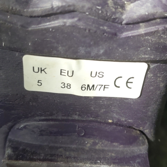 Hunter Style Tall Boots Dark Purple - Picture 5 of 8